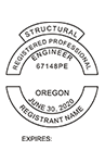 STRUCTENG-OR - Structural Engineer - Oregon<br>STRUCTENG-OR