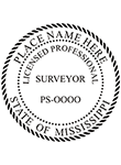 SURV-MS - Licensed Professional Surveyor - Mississippi<br>SURV-MS