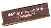 Name Plate Holders