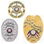 Complete selection of Law Enforcement, Fire & Rescue,
and Security Personnel badges in Wichita, KS 67202